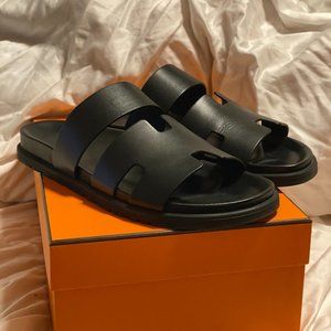 Hermès Calfskin Ankara Sandals